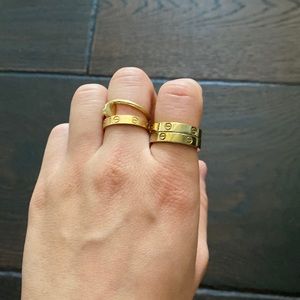 Cartier love ring dupe